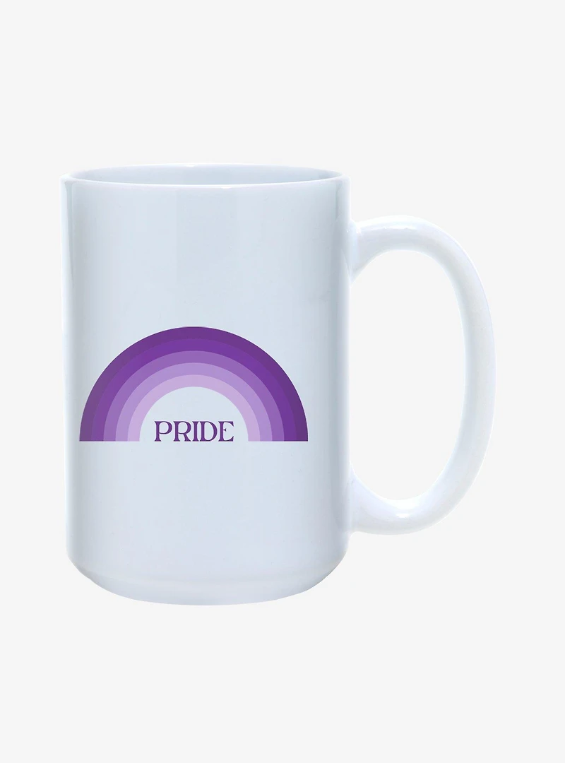 Purple Rainbow Pride Mug 15oz