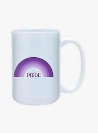 Purple Rainbow Pride Mug 15oz