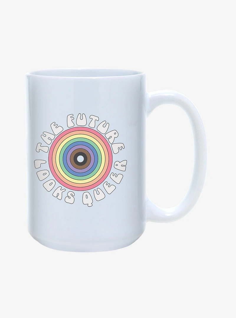 The Future Looks Queer Pride Mug 15oz