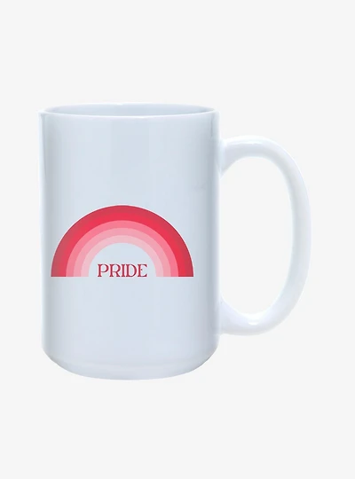 Red Rainbow Pride Mug 15oz