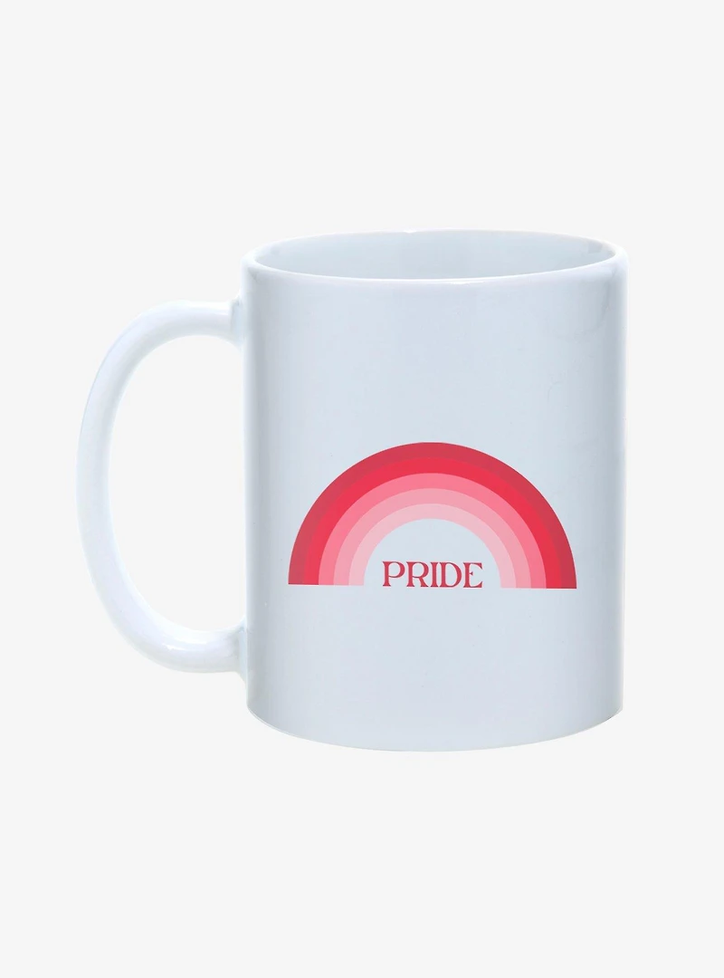 Red Rainbow Pride Mug 11oz