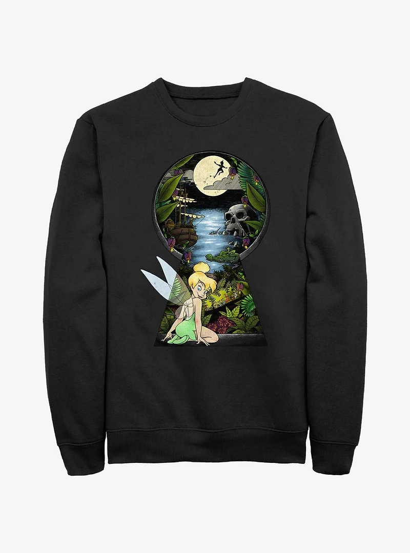 Disney Tinker Bell Keyhole Sweatshirt