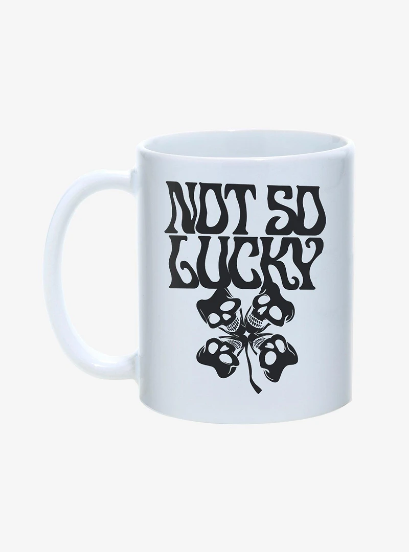 St. Paddy's Not So Lucky Skull Clover Mug 11oz