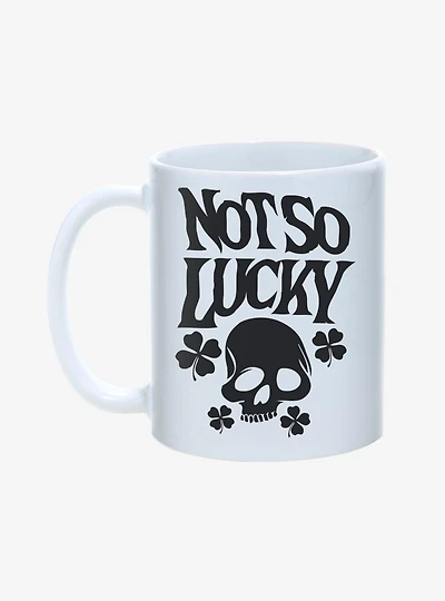 St. Paddy's Not So Lucky Skull Clover Mug 11oz