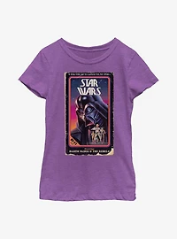 Star Wars Darth Vader & The Rebels VHS Youth Girls T-Shirt