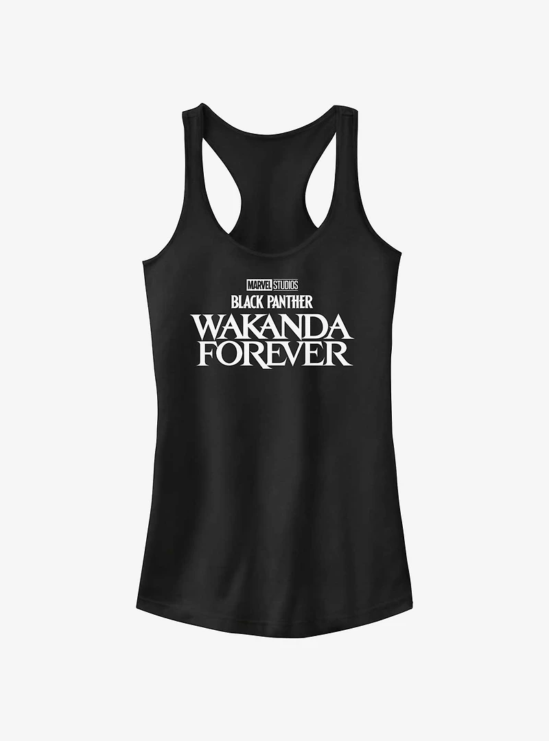 Marvel Black Panther: Wakanda Forever Logo Girls Tank
