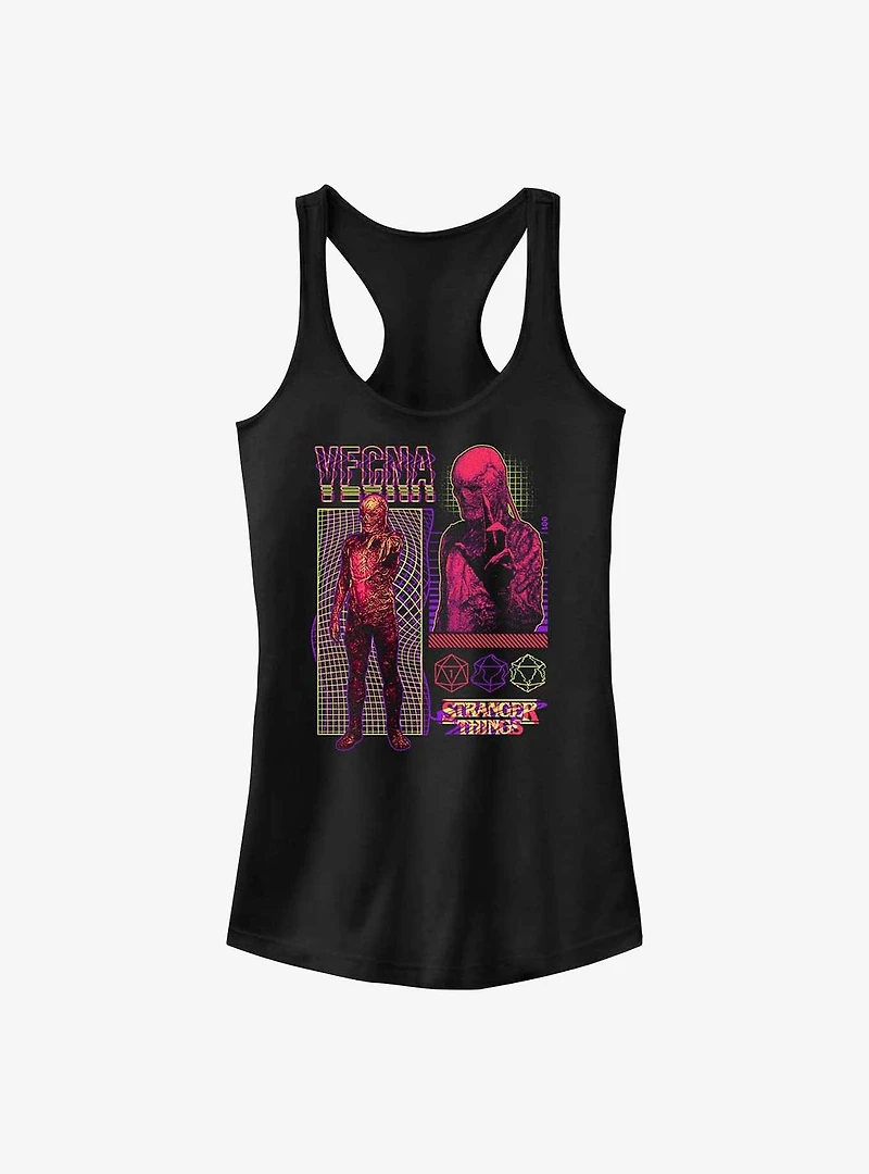 Stranger Things Vecna Infographic Girls Tank