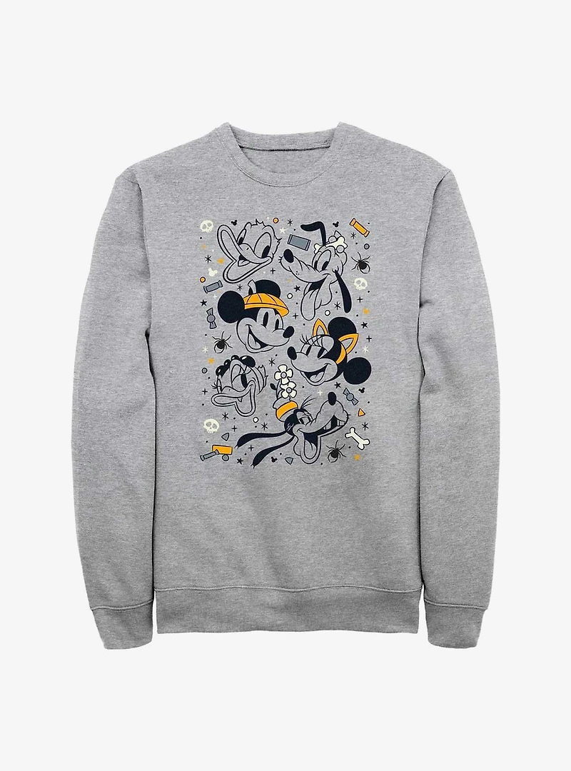Disney Mickey Mouse Happiest Halloween Sweatshirt