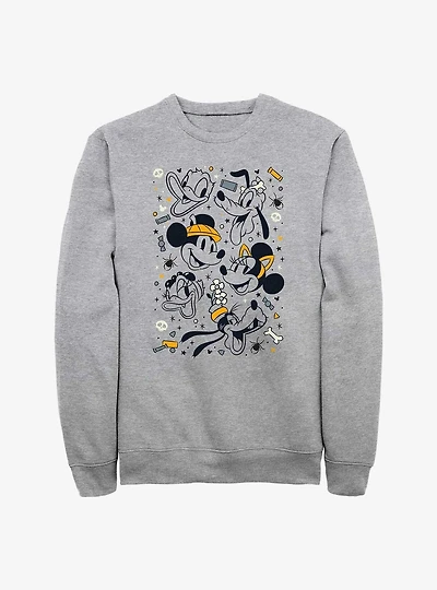 Disney Mickey Mouse Happiest Halloween Sweatshirt
