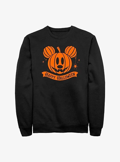 Disney Mickey Mouse Pumpkin Head Sweatshirt