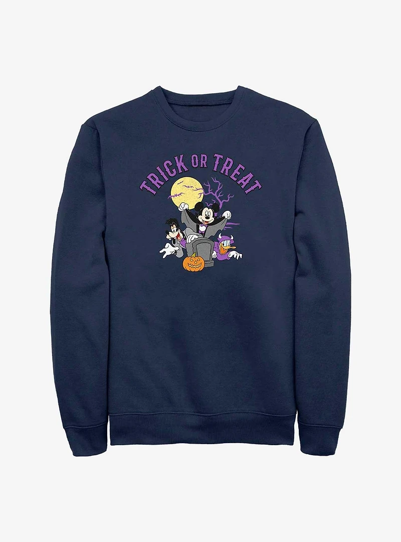 Disney Mickey Mouse Trick Or Treat Sweatshirt