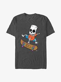 The Simpsons Bartskeleton Skates T-Shirt