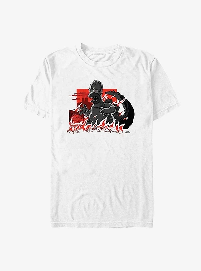 The Simpsons Godzilla Homer T-Shirt