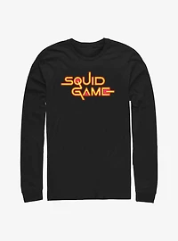 Squid Game Bright Logo Long Sleeve T-Shirt