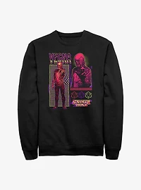Stranger Things Vecna Streetwear Infographic Sweatshirt