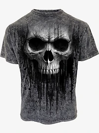 Acid Skull Acid Wash T-Shirt
