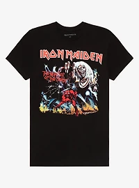Iron Maiden The Number Of Beast Lyrics T-Shirt