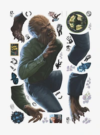Universal Monsters The Wolfman Giant Peel & Stick Wall Decals