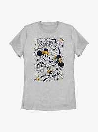 Disney Mickey Mouse & Friends Happiest Halloween Womens T-Shirt