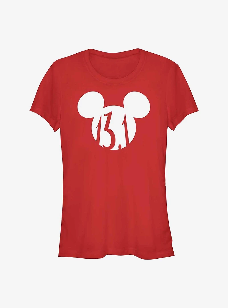 Disney Mickey Mouse 13.1 Half Marathon Ears Girls T-Shirt