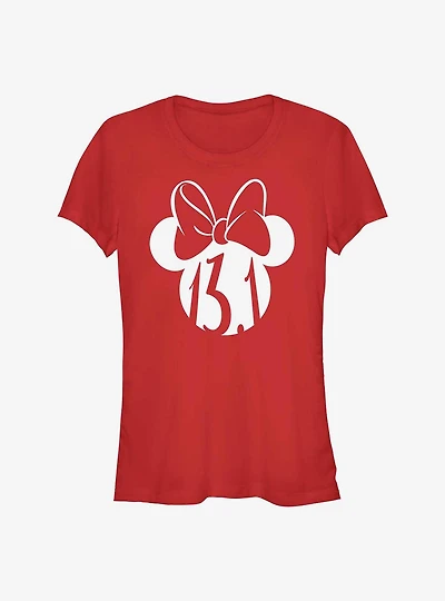 Disney Minnie Mouse 13.1 Half Marathon Ears Girls T-Shirt