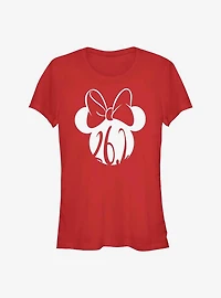 Disney Minnie Mouse 26.2 Marathon Ears Girls T-Shirt