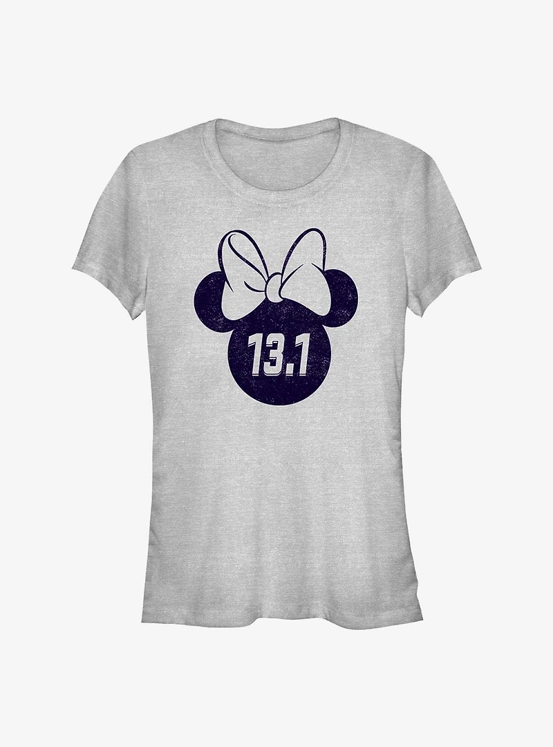 Disney Minnie Mouse 13.1 Half Marathon Ears Girls T-Shirt