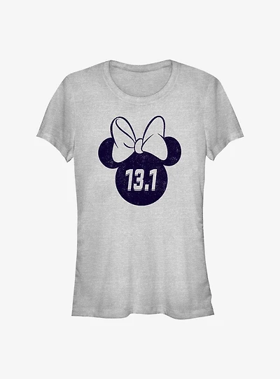 Disney Minnie Mouse 13.1 Half Marathon Ears Girls T-Shirt
