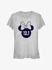 Disney Minnie Mouse 13.1 Half Marathon Ears Girls T-Shirt