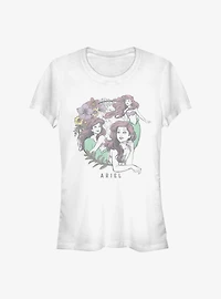 Disney The Little Mermaid Astral Ariel Girls T-Shirt