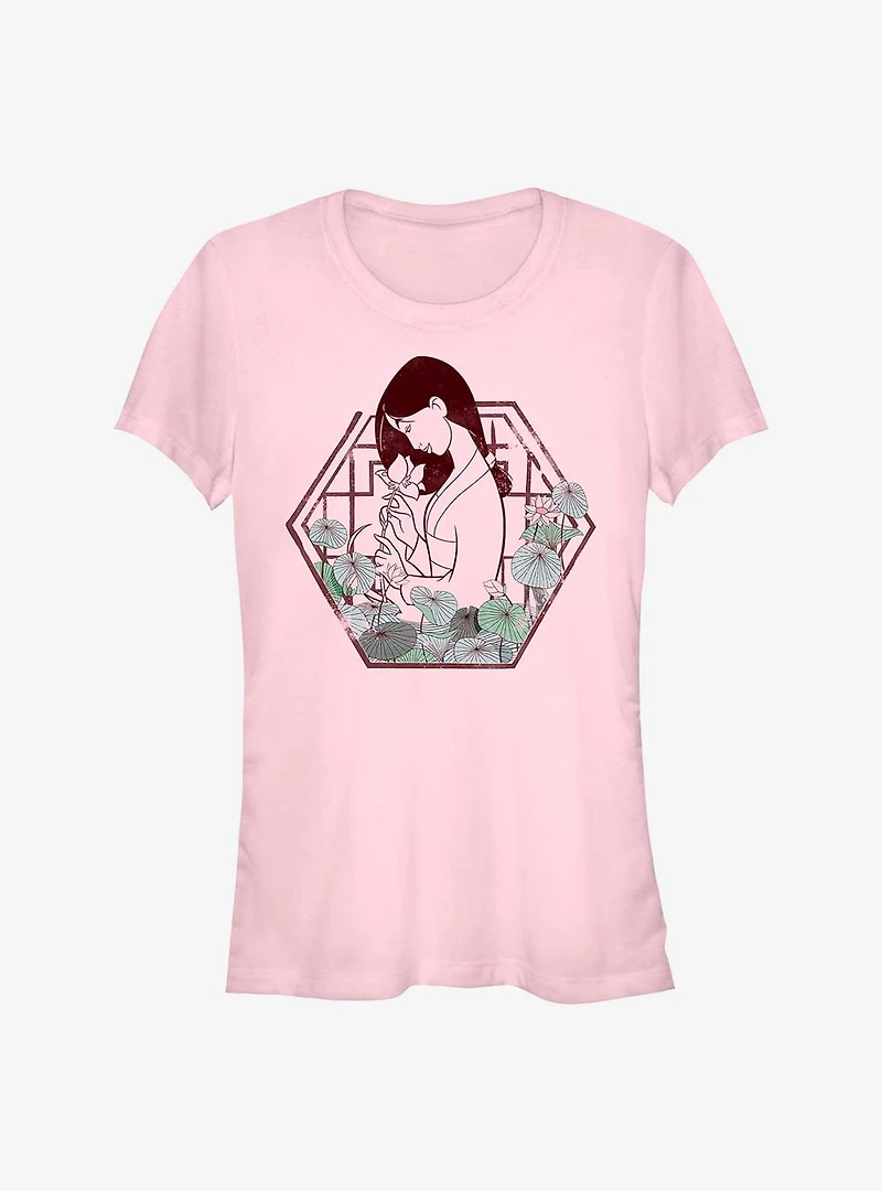 Disney Mulan Lotus Girls T-Shirt