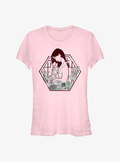 Disney Mulan Lotus Girls T-Shirt