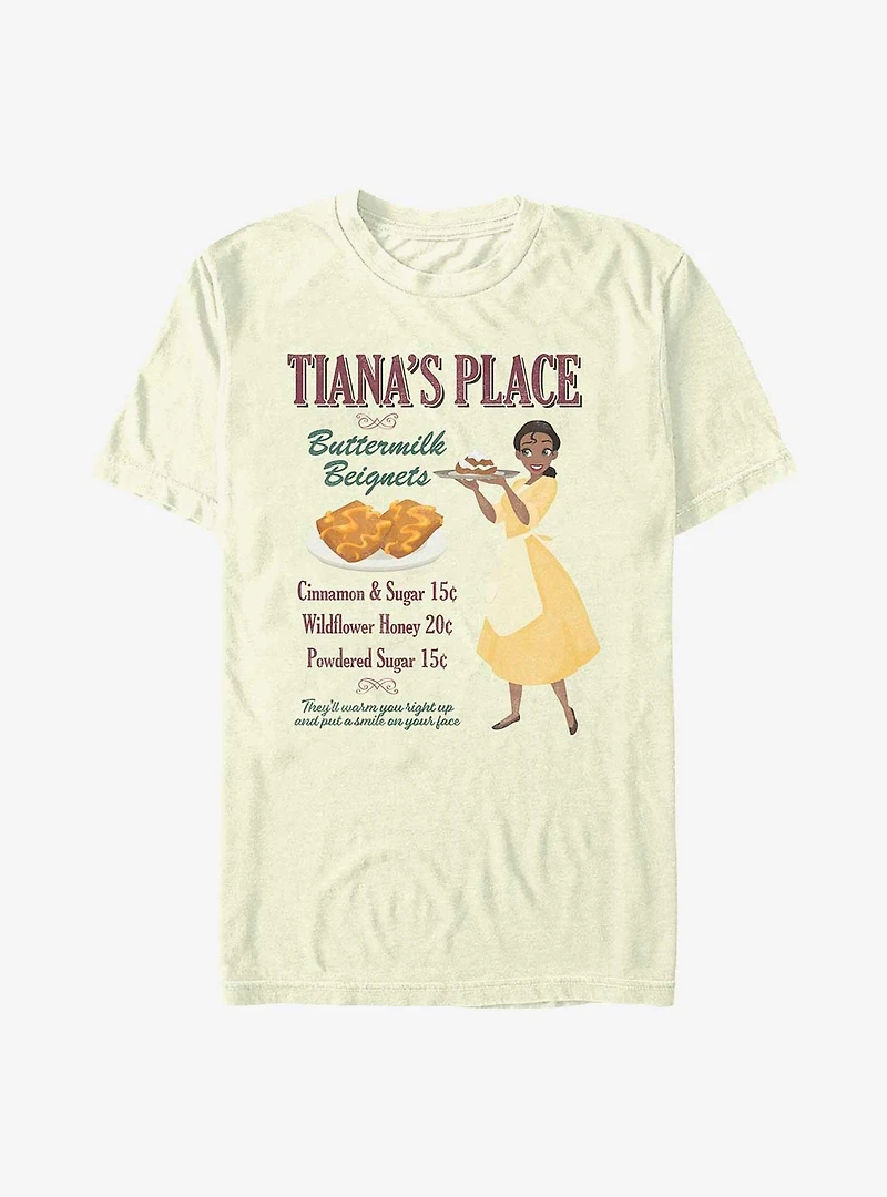 Disney the Princess and Frog Tiana's Place Buttermilk Beignets T-Shirt