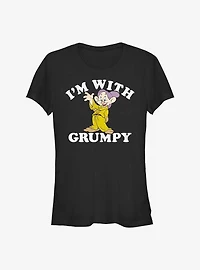 Disney Snow White and the Seven Dwarfs I'm With Grumpy Girls T-Shirt