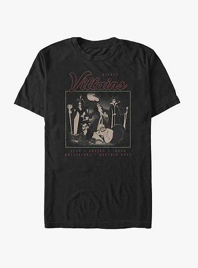 Disney Villains Group Portrait T-Shirt