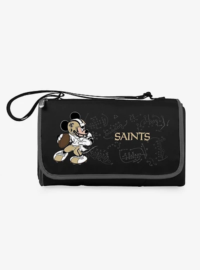 Disney Mickey Mouse NFL New Orleans Saints Outdoor Picnic Blanket
