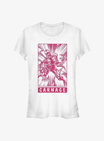 Marvel Carnage Rage Pop Girls T-Shirt