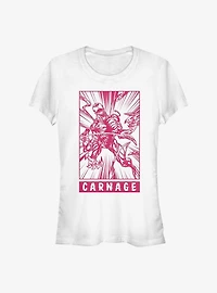 Marvel Carnage Rage Pop Girls T-Shirt