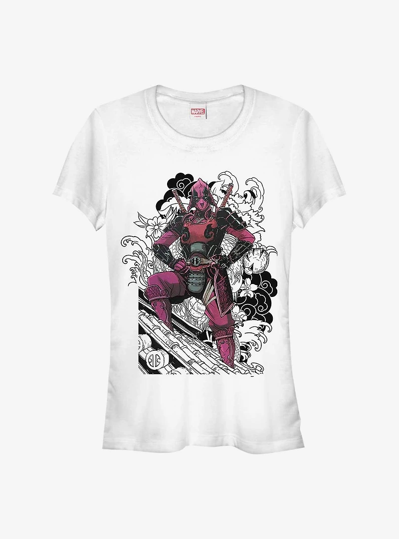 Marvel Deadpool Samurai Girls T-Shirt