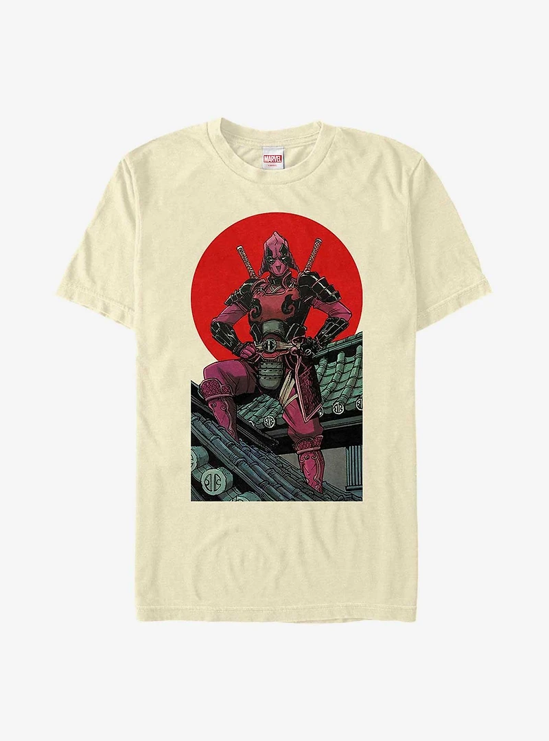 Marvel Deadpool Samurai T-Shirt