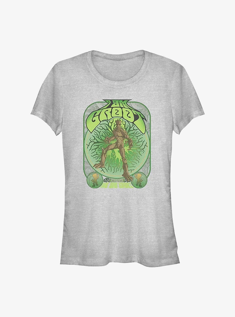 Marvel Guardians Of The Galaxy Groot Girls T-Shirt