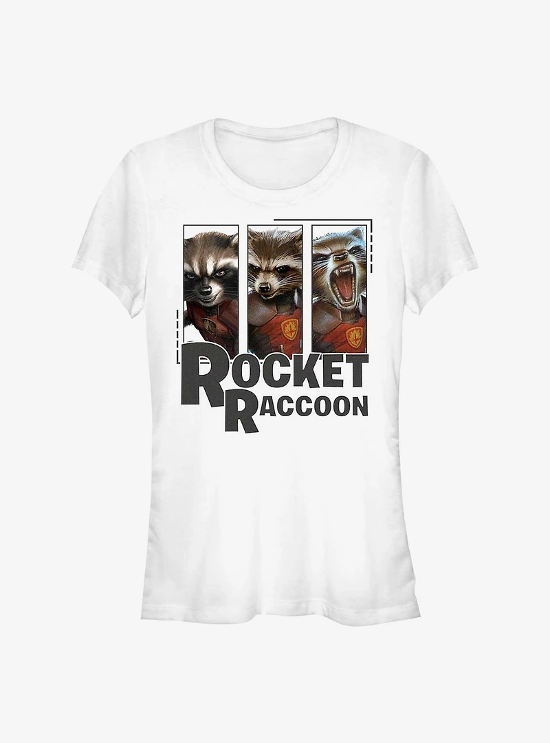 Marvel Guardians of the Galaxy Rocket Raccoon Girls T-Shirt