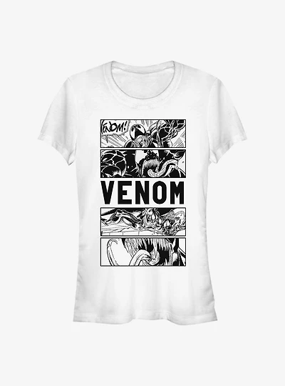 Marvel Venom Panels Girls T-Shirt