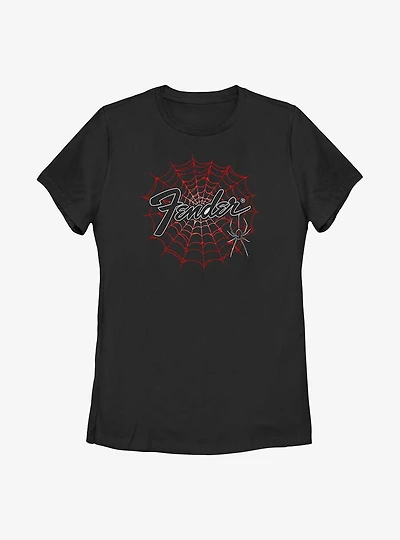 Fender Spider Web Womens T-Shirt