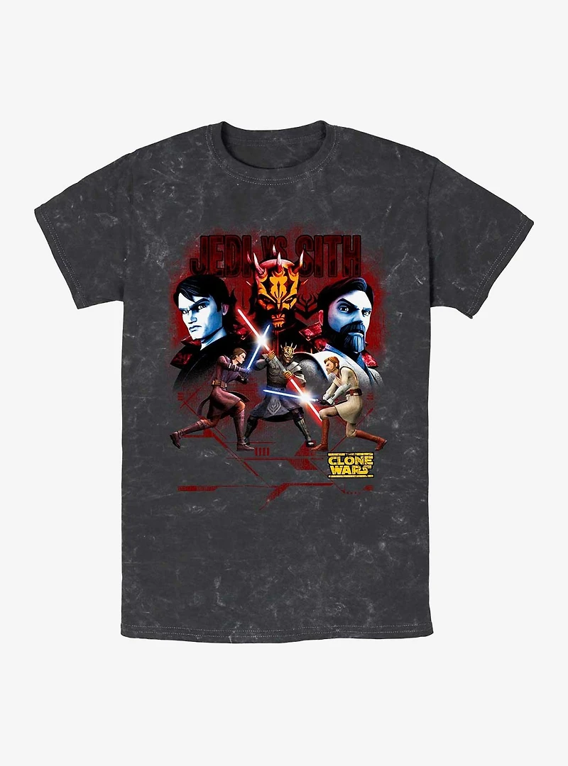 Star Wars Veruses Mode Mineral Wash T-Shirt