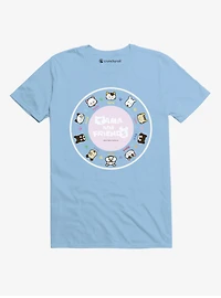 Tama And Friends Cat Circle Group T-Shirt
