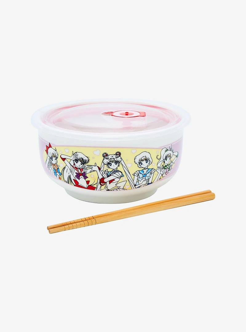 Sailor Moon Sailor Guardians Ramen Bowl with Lid