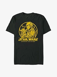 Star Wars The Mandalorian Wherever I Go T-Shirt