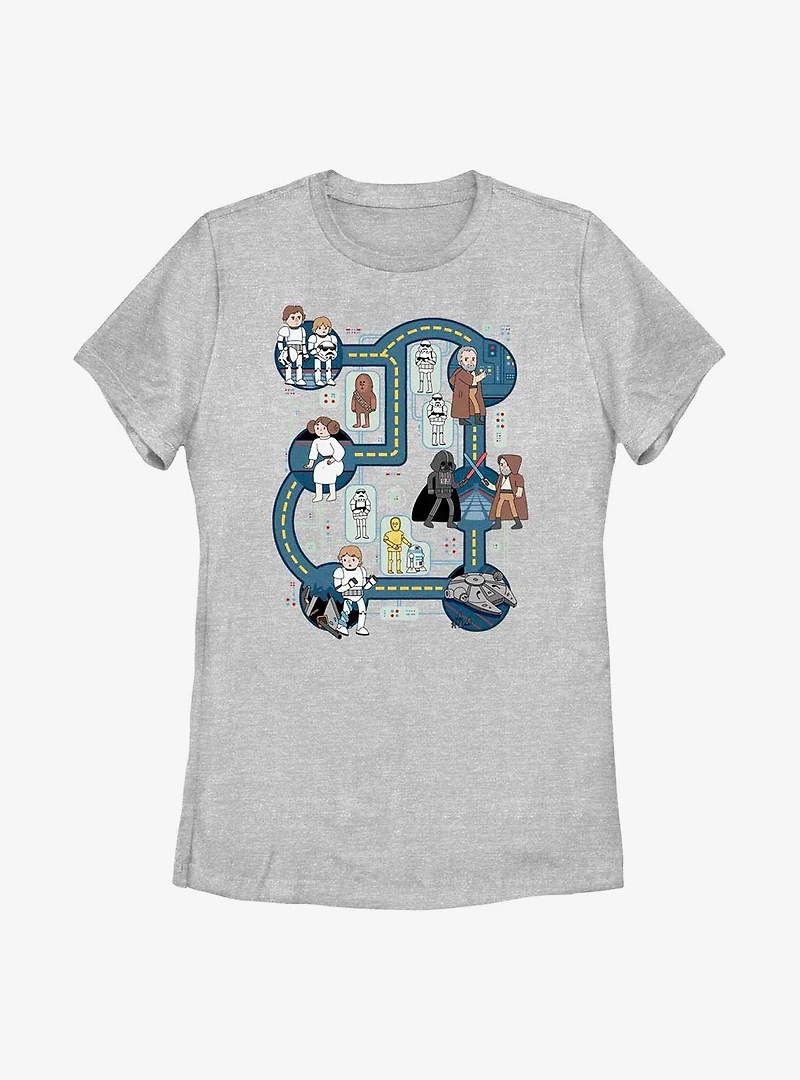 Star Wars Battle Plan Womens T-Shirt