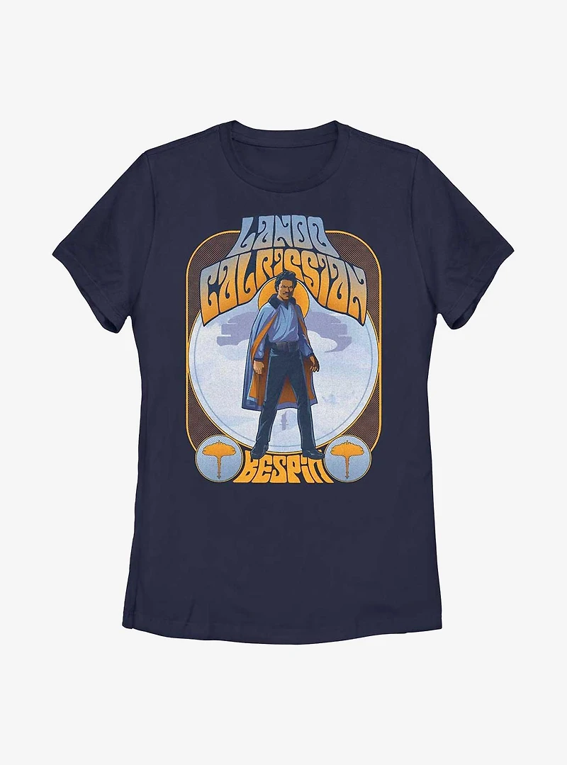 Star Wars Lando Calrissian Bespin Groovy Womens T-Shirt